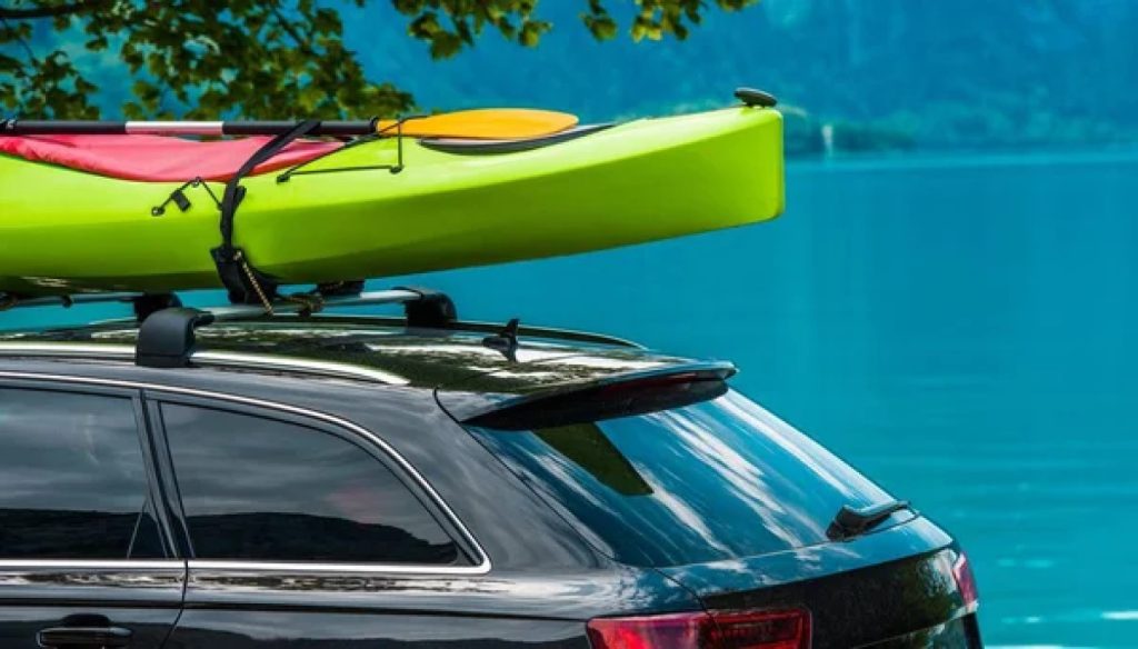 A kyack rack is easy to install and ultra-convenient.