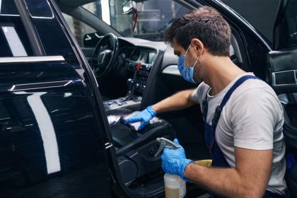Stainless Steel Cleaner Car