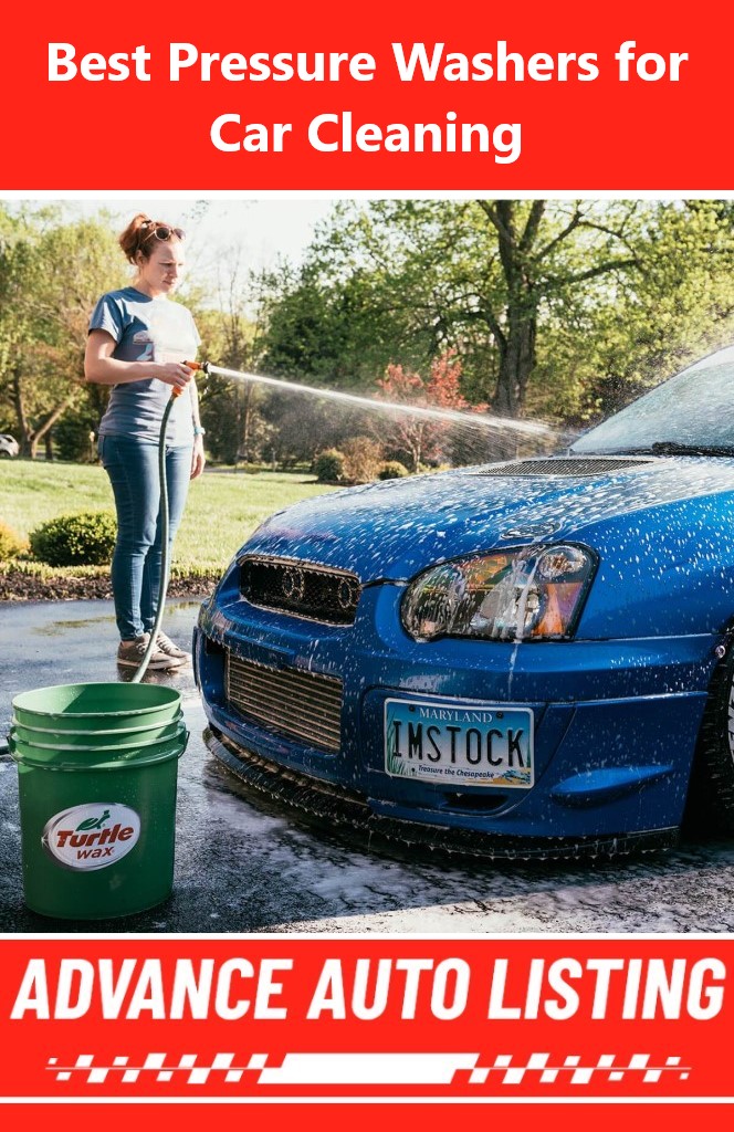 The Best Pressure Washers for Car Cleaning